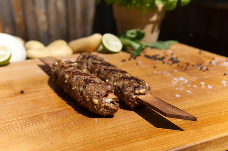 Kebab Spieß mit Feta