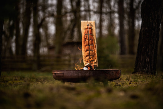 Flammlachs vom Flammlachsbrett