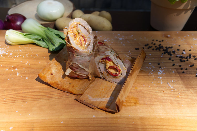 Schweinefilet gefüllt mit Peperoncini – Axtschlag Schweinefilet gefüllt mit Peperoncini – Axtschlag