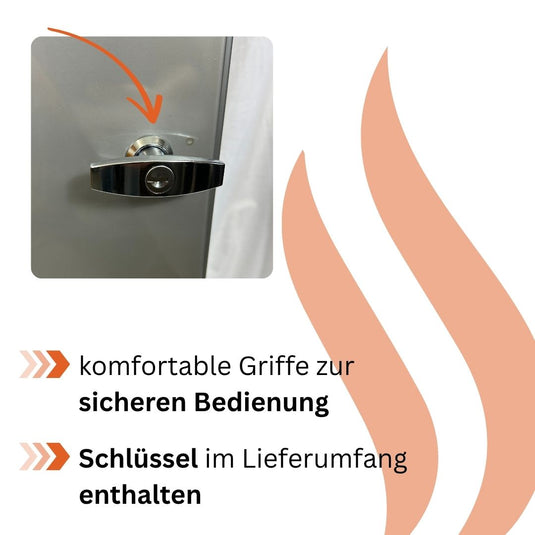 Räucherofen MAXI 160x60x40 cm Edelstahl | Jaeger