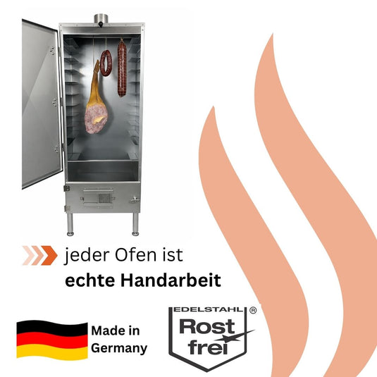 Räucherofen MAXI 160x60x40 cm Edelstahl | Jaeger
