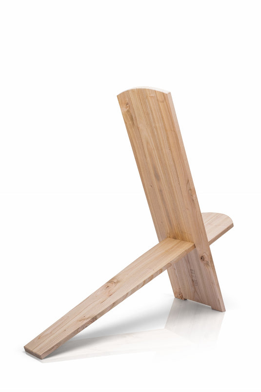 Steckstuhl aus massivem Kirschholz